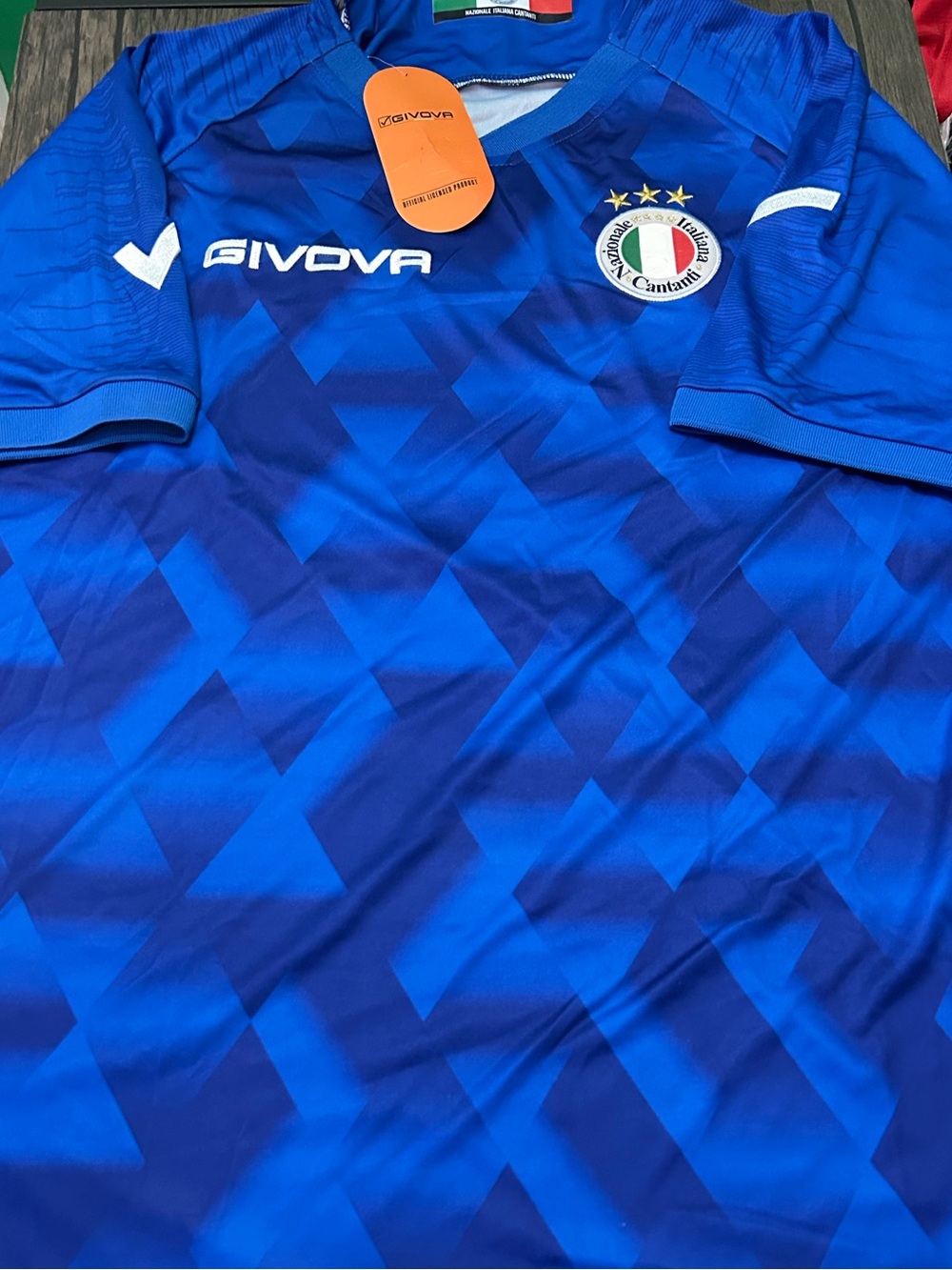 Givova brand ITALY Retro World Cup Men’s JERSEY Sz XL New w tags